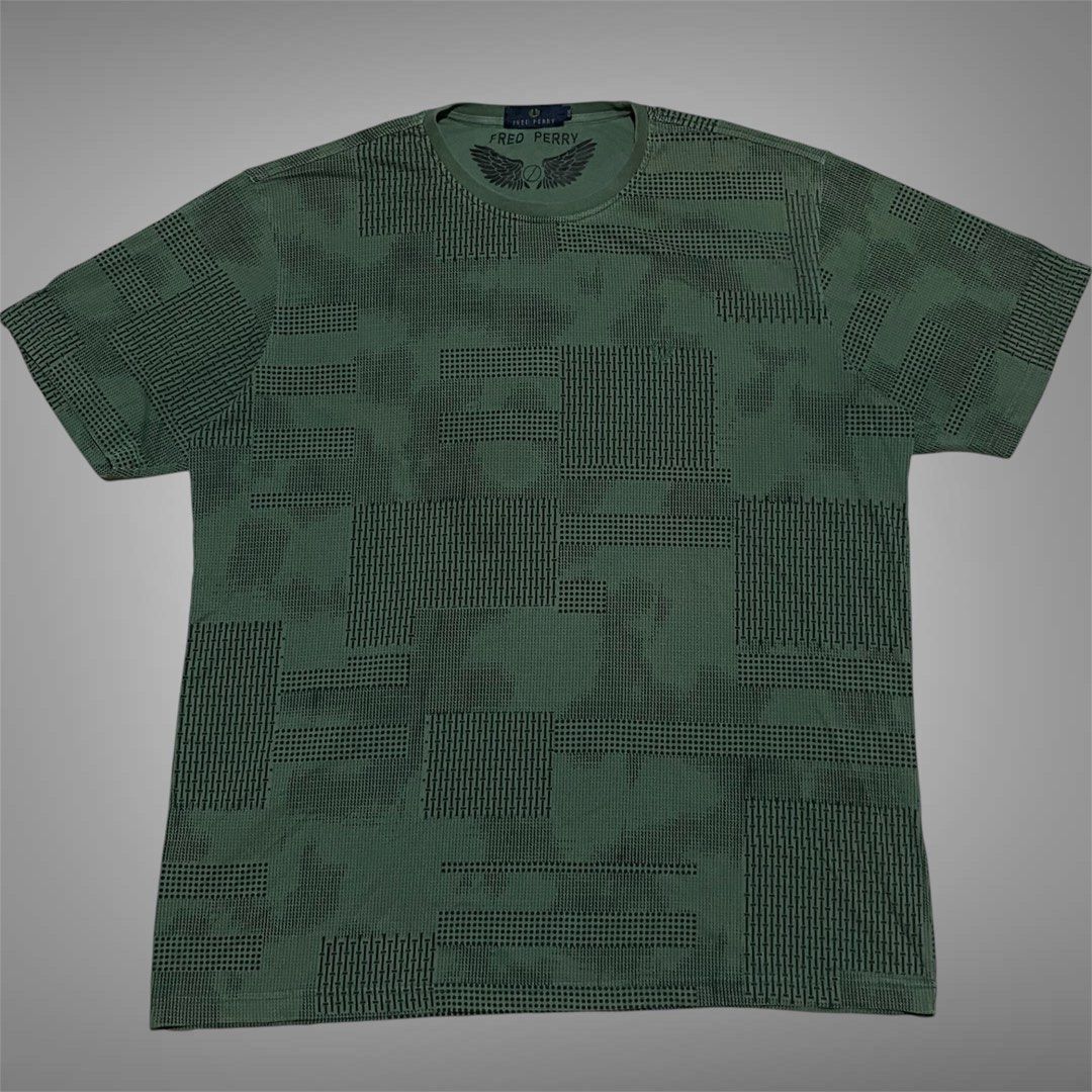 Fred Perry (Category: Tshirts & Polo Shirts ) located in Mabalacat. Submitted by stellargarments (Listing ID 1461841431, Image 1). Description: L -31 W - 26 Condition - 9/10 Makinis pa tela Smooth pa tela comfy sa skin Embroidered Logo Mismong tela na yung AOP design With necktag cut washtag need wash fresh from bale.