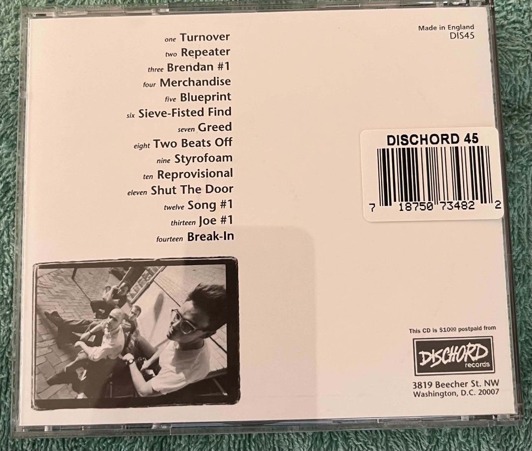 Fugazi - Repeater + 3 Songs (Category: CDs & DVDs) located in Cebu City. Submitted by g_roshamboo (Listing ID 1461829180, Image 3). Description: cd.