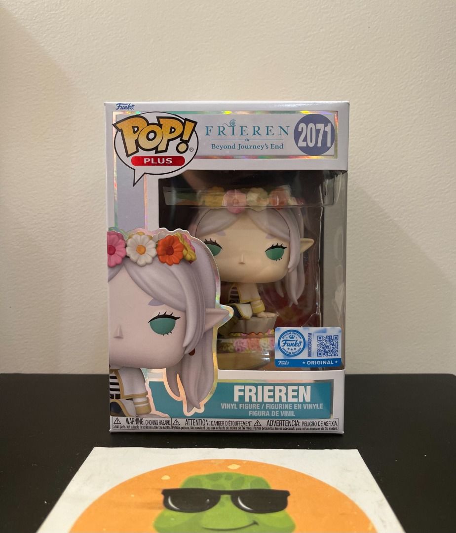 FUNKO POP | Freiren #2071 FSE (Category: Designer & Blind Box Toys) located in Calamba. Submitted by tortoyscollectibles (Listing ID 1461804280, Image 1). Description: 🚨 FUNKO WALL DIBS🚨 ❗️1250 PHP ONLY❗️ Freiren #2071 FSE ▪️Box condition: 8.5/10 ▪️WYSIWYG ▪️Used protector +30 💸 Payment via Gcash / BDO 💸 First to pay (no long reservations).