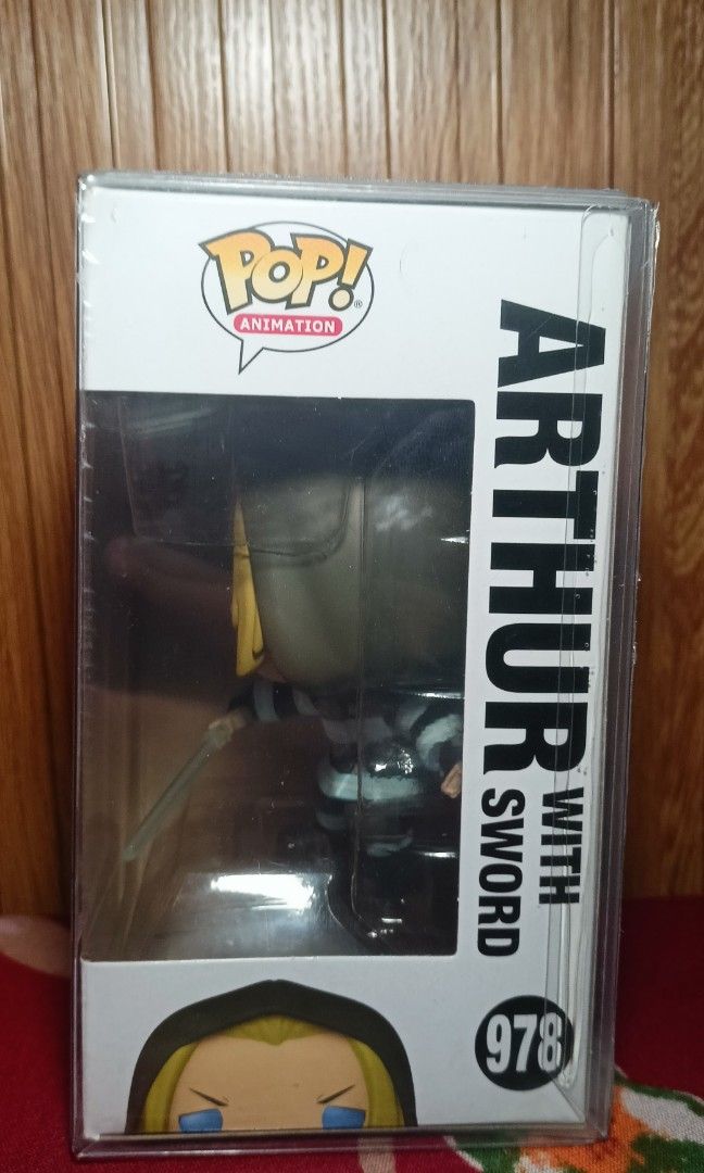 Funko Pop! Animation - FIRE FORCE - Arthur with sword #978 (Category: Figurines & Statues) located in Manila. Submitted by hunts_collectibles (Listing ID 1461928322, Image 2). Description: - Box condition: 10/10 (mint condition) - Vinyl Figure.