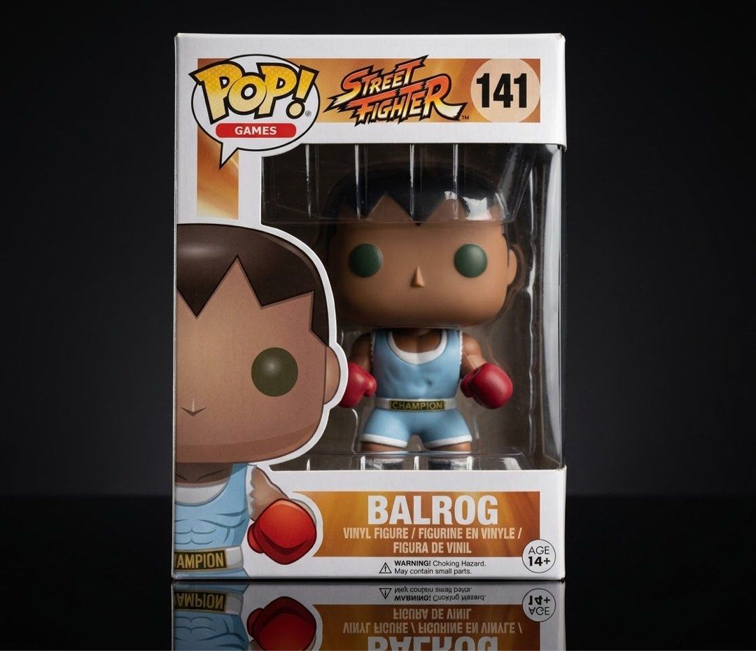 Funko Pop! Games: Street Fighter - Balrog (Category: Figurines & Statues) located in Manila. Submitted by got_loots (Listing ID 1461845388, Image 1). Description: WTS❗️❗️❗️ Funko Pop! Games: Street Fighter - Balrog #141 NOOB ₱800 Only .