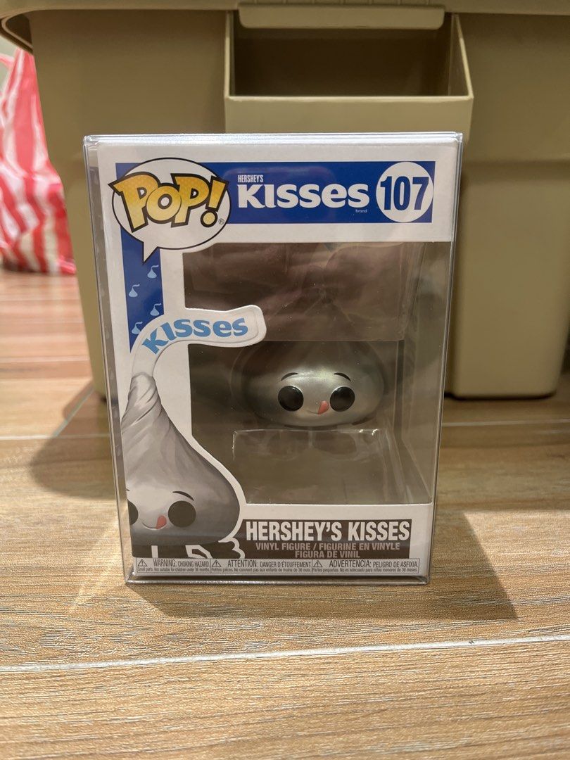 Funko Pop Hershey's Kisses (Category: Designer & Blind Box Toys) located in Manila. Submitted by omo__ (Listing ID 1461935650, Image 1). Description: Add 50php for boss protector.