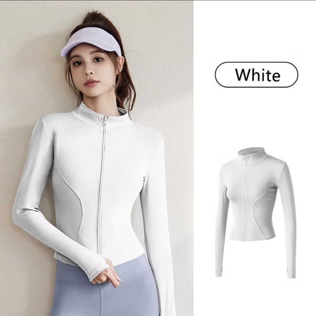 Fuyogi White Sports Jacket (Category: Coats, Jackets and Outerwear) located in Manila. Submitted by urpradabae (Listing ID 1461918622, Image 1). Description: Used it once for a hiking. RFS: will not wear anymore.