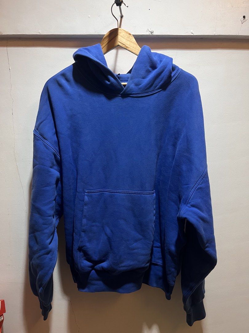 Gap x yzy (Category: Hoodies) located in San Juan, La Union. Submitted by jeggystyle (Listing ID 1461961593, Image 1). Description: - Classic blue hoodie - Simple design with front pocket and hood - Great for casual, everyday wear - Comfortable and easy to style.