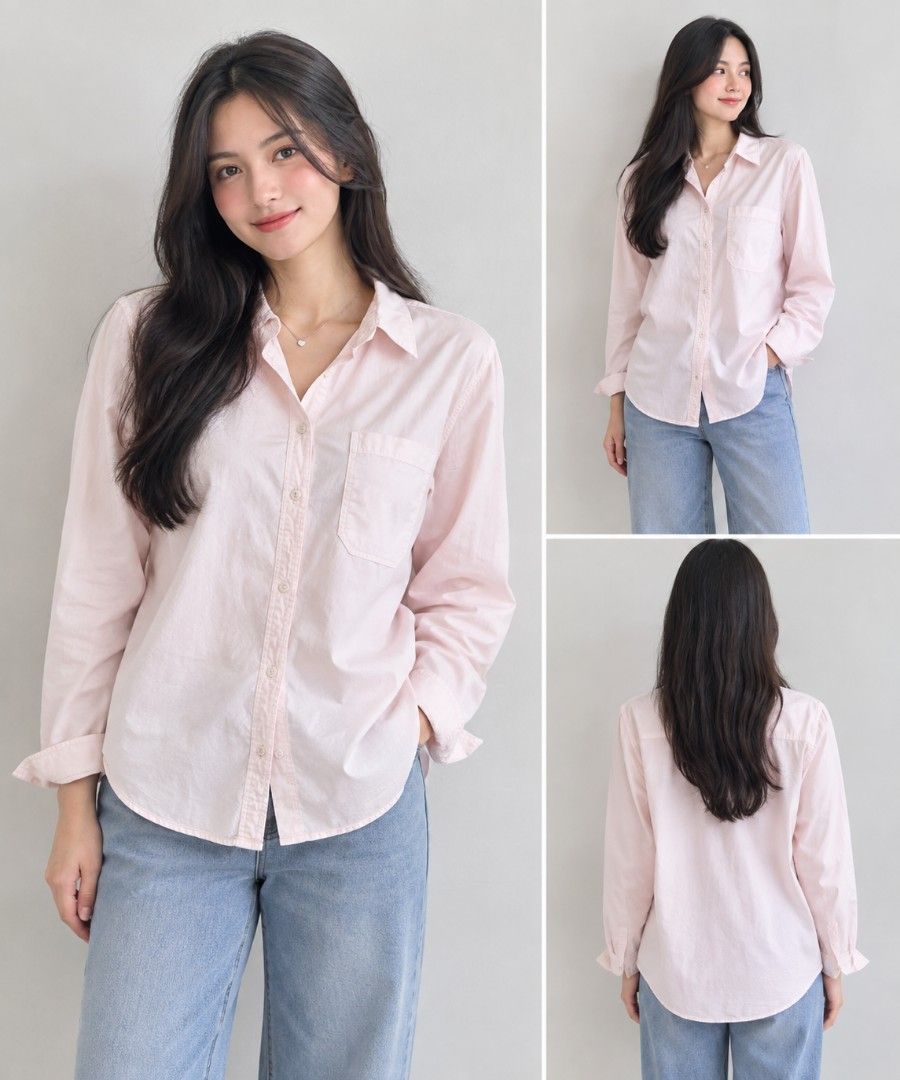 Garage Bottondown (Category: Longsleeves) located in Los Banos. Submitted by lopecruz (Listing ID 1461458319, Image 1). Description: 20"armpit laid flat 25"length like new no flaws M-L.