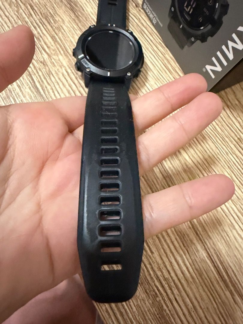 Garmin Descent G2 Dive Computer and GPS Smartwatch (Category: Wearables & Smart Watches) located in Caloocan City. Submitted by mie0908 (Listing ID 1462028412, Image 3). Description: - Garmin Descent G2 Dive Computer & GPS Smartwatch - Sleek Black Silicone Strap - Ideal for both Scuba Diving,freediving and Everyday Activities - Comprehensive Activity Tracking - Detailed Dive Data Monitoring - Includes Original Box.