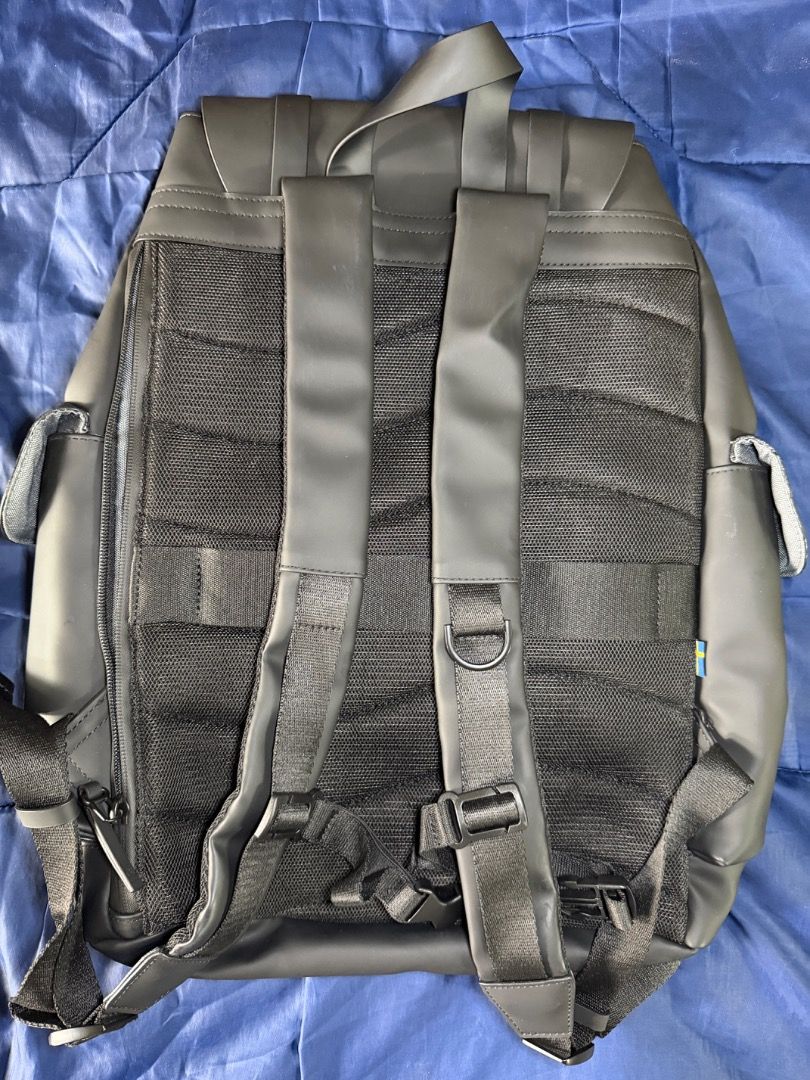 Gaston Luga Stockholm- Black Backpack (Category: Backpacks) located in Las Pinas. Submitted by nproducts (Listing ID 1461935687, Image 3). Description: Type: Backpack w/ Laptop provision Color: Black (Water Repellant Material) Bought from: Gaston Luga - Online store Classification: 100% Original item Condition: Good as new, used several times Reason for selling: Im using a new TUMI Alpha Bravo Backpack new edition Selling Price: P 7,000.00 (Negot