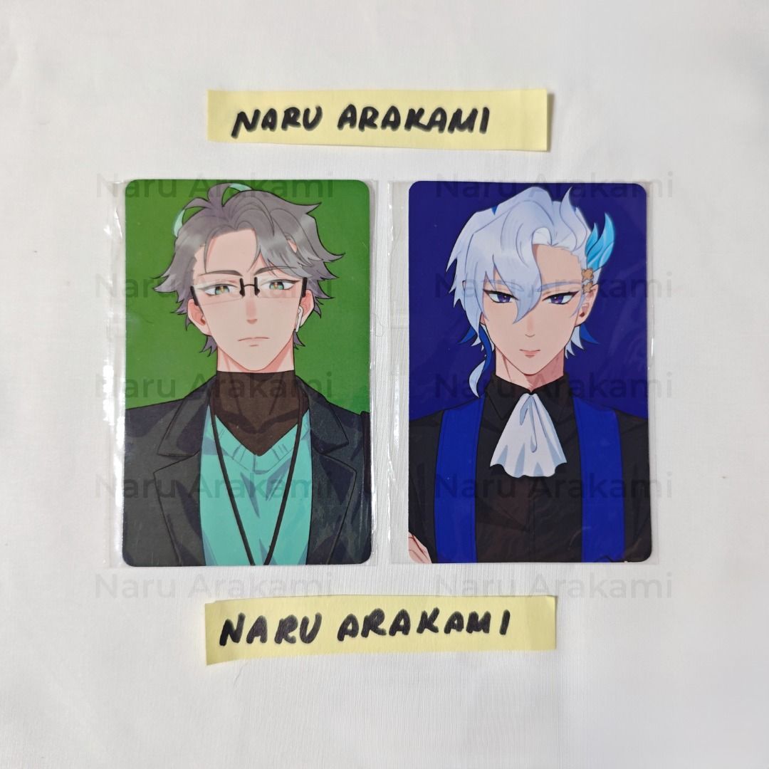 Genshin Impact Photocards (Category: Art & Prints) located in Pasay City. Submitted by naruarakami (Listing ID 1461973417, Image 2). Description: — WTS/LFB ‼️ Genshin Impact Photocards (by Neulicius, Rossomimi, TheGreySun) ⭐ EACH - ₱50 ⭐ TAKE ALL - ₱300 ⭐ SETS: Neulicius Set (Alhaitham, Neuvilette) - ₱90 Rossomimi Set (Kaeya, Diluc, Zhongli) - ₱130 TheGreySun Set (Aether, Wanderer, Venti) - ₱130 • Fixed price, no haggling. • Strictly PAYMENT FIRS