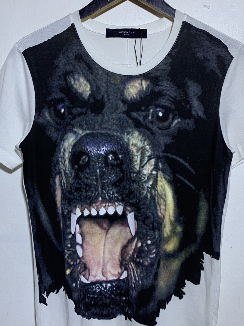 GIVENCHY ROTTWEILER SHIRT (Category: Tshirts & Polo Shirts ) located in Dumaguete. Submitted by kingepoy (Listing ID 1461810217, Image 2). Description: Small Width 18 / Length 26 Excellent Condition No issues .