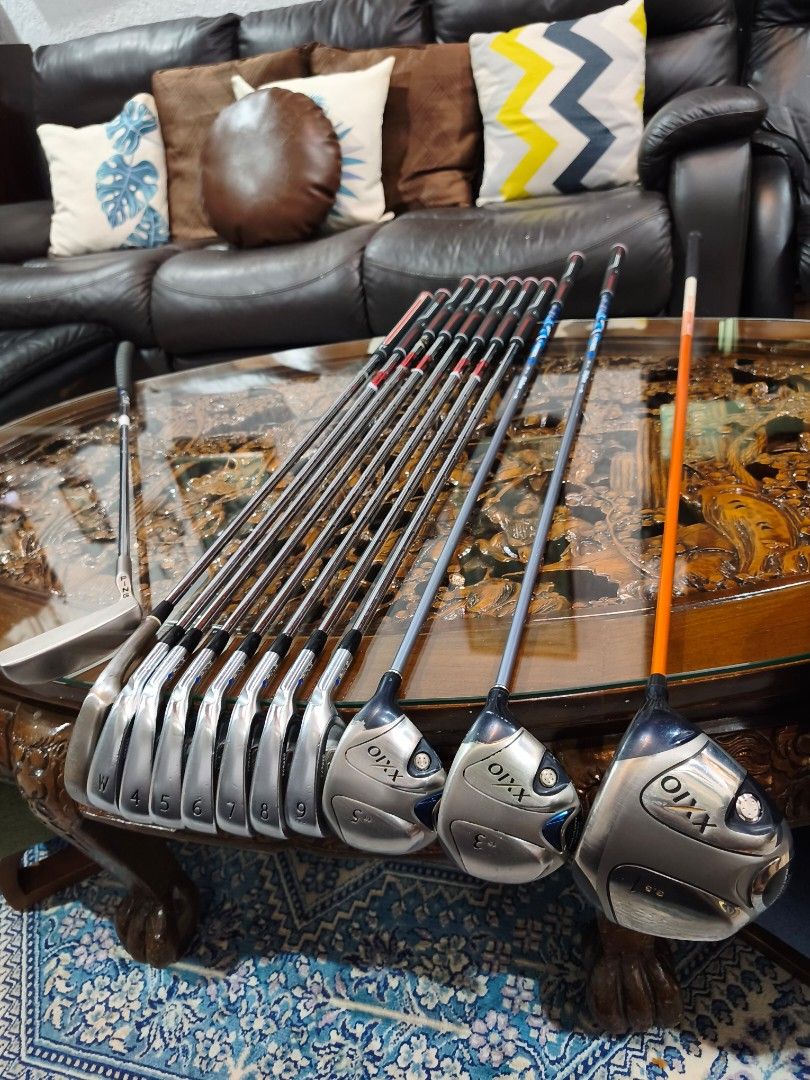 Golf Set (Category: Other Sports Equipment and Supplies) located in Paranaque City. Submitted by manilagolfmarket (Listing ID 1461839076, Image 1). Description: For Sale Golf Set. °Ping Anser KBS steel shaft irons °Xxio woods and driver °Oakley bag included for only 29.8k pick up Bf Paranaque free shipping within MM.
