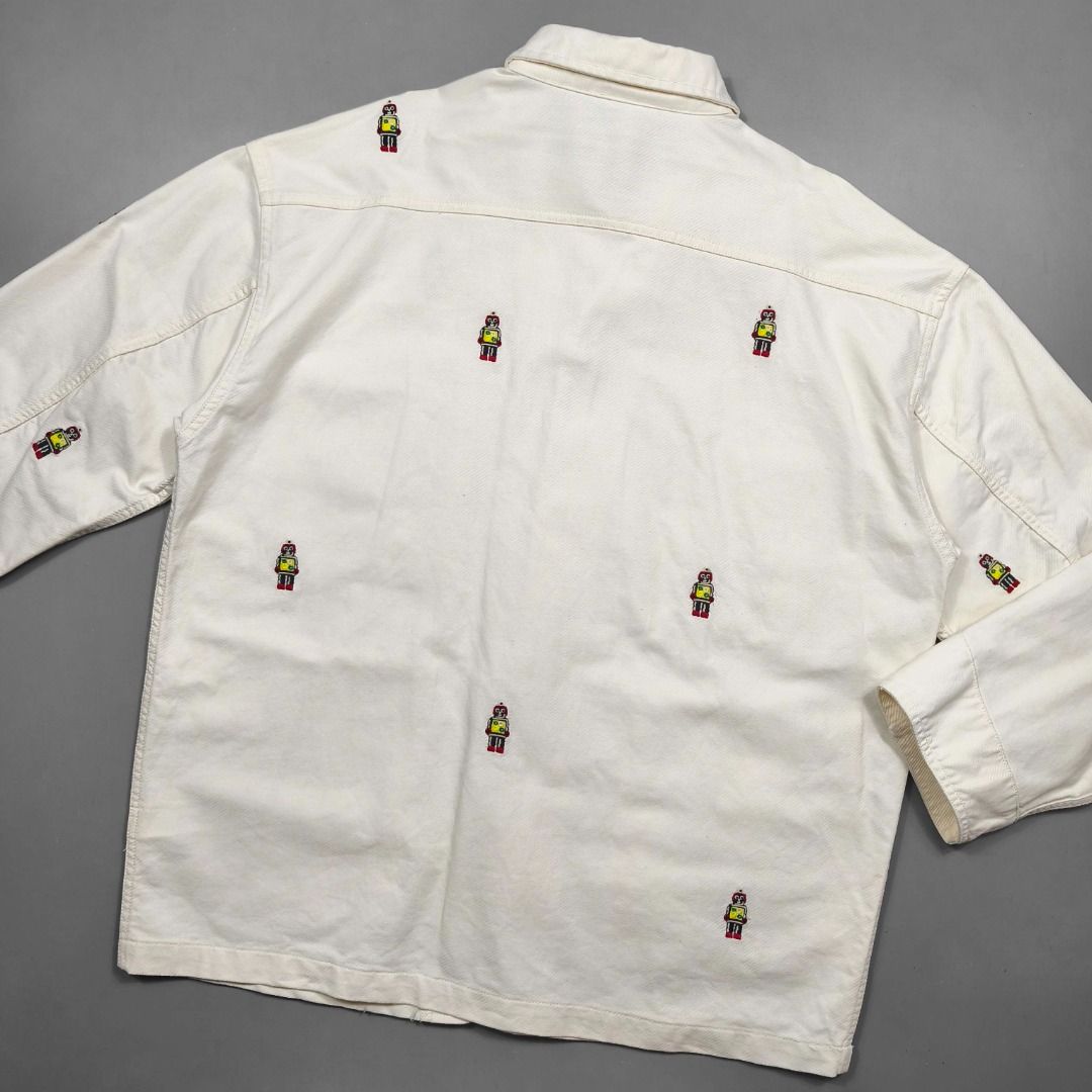 GOORENCH CHORE JACKET (Category: Coats, Jackets and Outerwear) located in Baguio. Submitted by curatedandselected (Listing ID 1461905360, Image 3). Description: Size: large to XL Dimes: 25W x 30.5L Condition: 9.5/10 Fabric: denim.