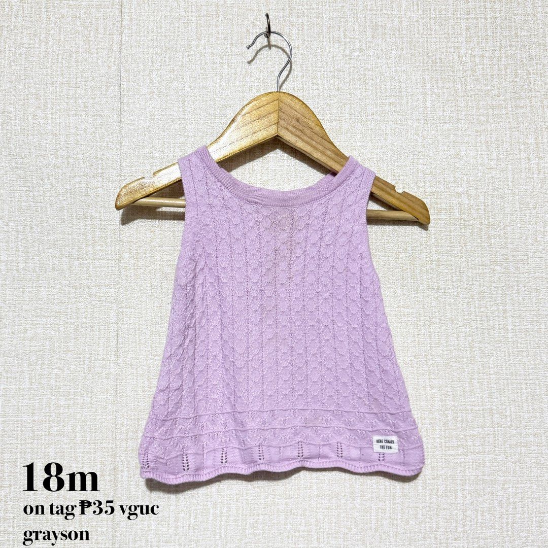 grayson baby knit top (Category: Babies & Kids Fashion) located in Baguio. Submitted by mapa_laku (Listing ID 1461958299, Image 1). Description: .