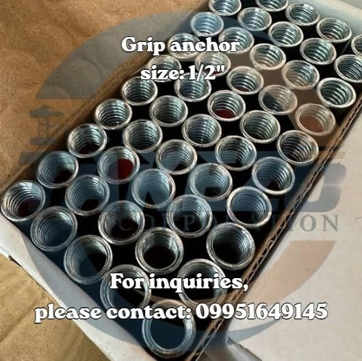 Grip anchor size: 1/2" (Category: Home Improvement Tools & Accessories) located in Manila. Submitted by 09171479278_elsie. (Listing ID 1461853997, Image 1). Description: Grip anchor size: 1/2".