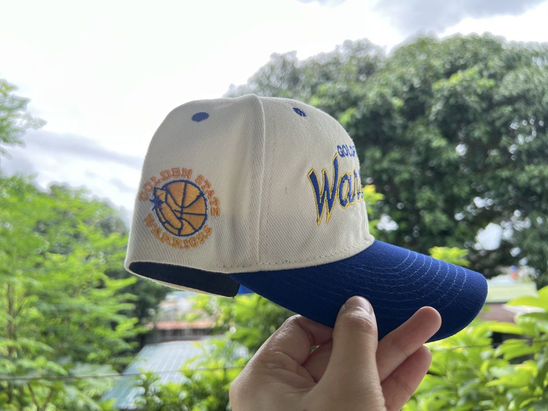 GSW NBA vintage inspired caps (Category: Caps & Hats) located in Manila. Submitted by rie.irebaria (Listing ID 1461798037, Image 2). Description: Cainta/Pasig area.