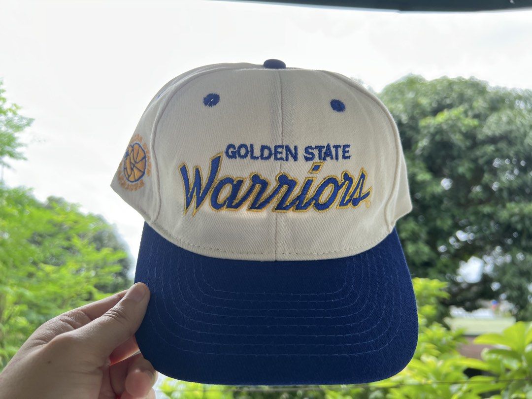 GSW NBA vintage inspired caps (Category: Caps & Hats) located in Manila. Submitted by rie.irebaria (Listing ID 1461798037, Image 1). Description: Cainta/Pasig area.
