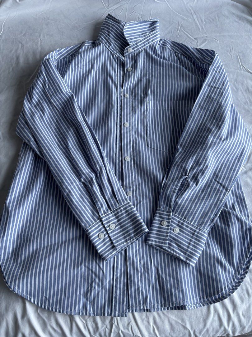 GU Striped Long Sleeve Shirt (Category: Tshirts & Polo Shirts ) located in Makati City. Submitted by argelenfau89191 (Listing ID 1461841685, Image 1). Description: Used Once Still in good condition .