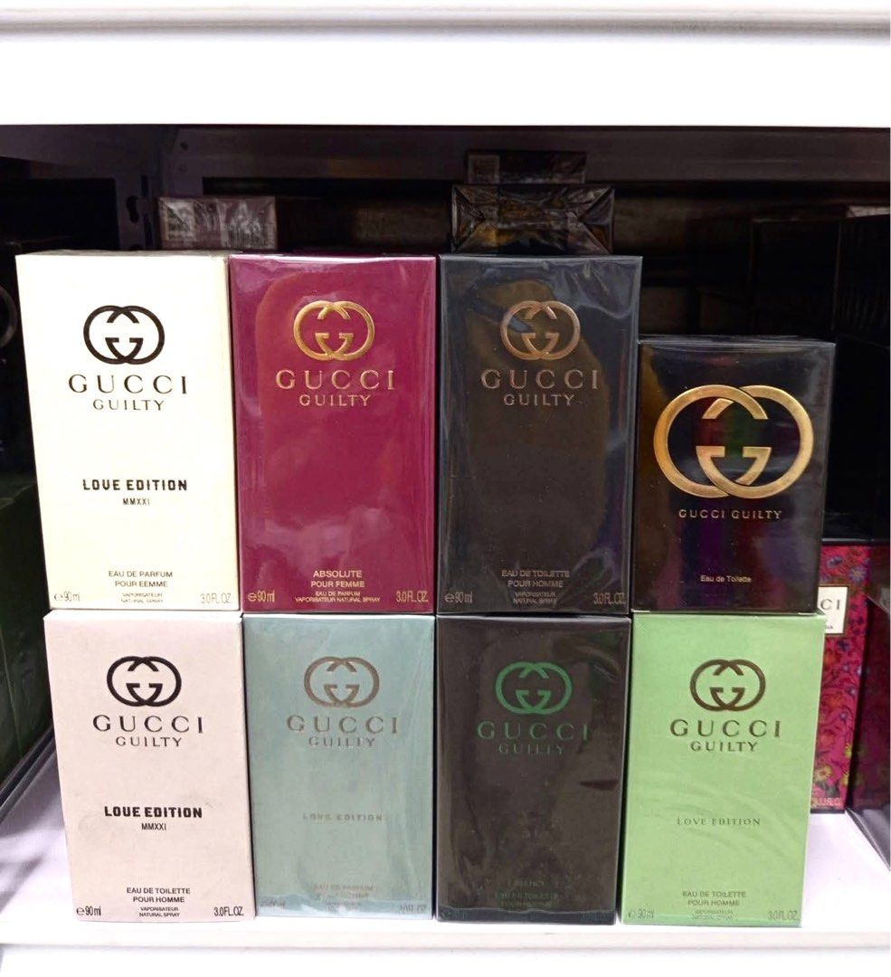 GUCCI GUILTY PERFUMES | PREMIUM QUALITY (Category: Fragrance & Deodorants) located in Quezon City. Submitted by embereshop2 (Listing ID 1462033268, Image 1). Description: 📌 Perfect for yourself or as a gift! ✨ Whether you’re treating yourself or looking for a gift for birthdays and any special occasion, this is a great choice. 💗 The scent is very close to 0G and long-lasting, perfect if you want something that smells premium without going over 