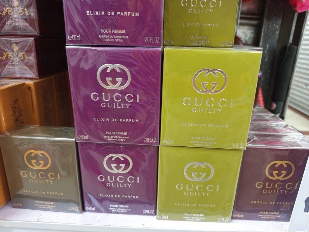 GUCCI GUILTY PERFUMES | PREMIUM QUALITY (Category: Fragrance & Deodorants) located in Quezon City. Submitted by embereshop2 (Listing ID 1462033268, Image 2). Description: 📌 Perfect for yourself or as a gift! ✨ Whether you’re treating yourself or looking for a gift for birthdays and any special occasion, this is a great choice. 💗 The scent is very close to 0G and long-lasting, perfect if you want something that smells premium without going over 