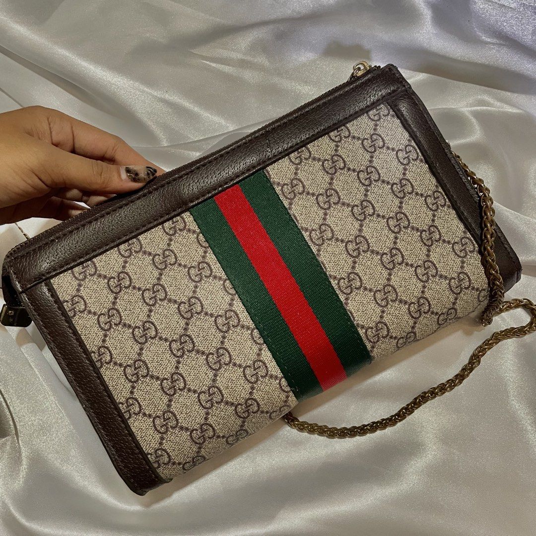 GUCCI OPHIDIA CHAIN (Category: Shoulder Bags) located in Manila. Submitted by syle_88 (Listing ID 1461968655, Image 3). Description: SLIGHTLY USED VERY GOOD CONDI NEGO PA SA PRICE.