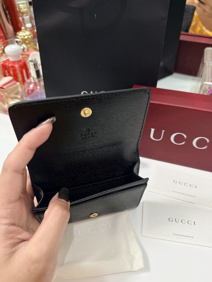 GUCCI WALLET (Category: Wallets & Card holders) located in Carmona. Submitted by jealonzo.testor (Listing ID 1461923091, Image 3). Description: GUARANTEED ORIGINAL 💯 GUCCI WALLET BOUGHT IN EUROPE BRAND NEW WITH COMPLETE INCLUSION (AS POSTED IN PICTURE) RFS: TOO SMALL FOR ME .