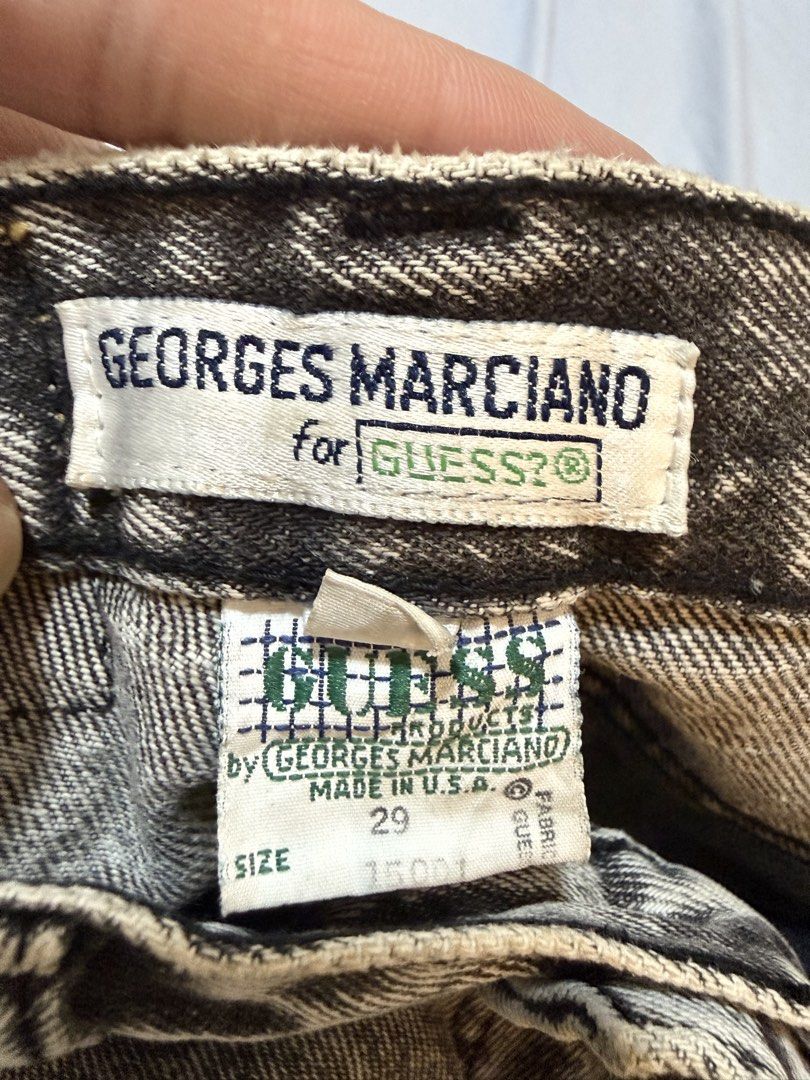 Guess (Category: Jeans) located in Makati City. Submitted by Praktikal (Listing ID 1461897866, Image 3). Description: Guess vintage wash jeans Acid wash Size 29.5 Made in the USA No issues.