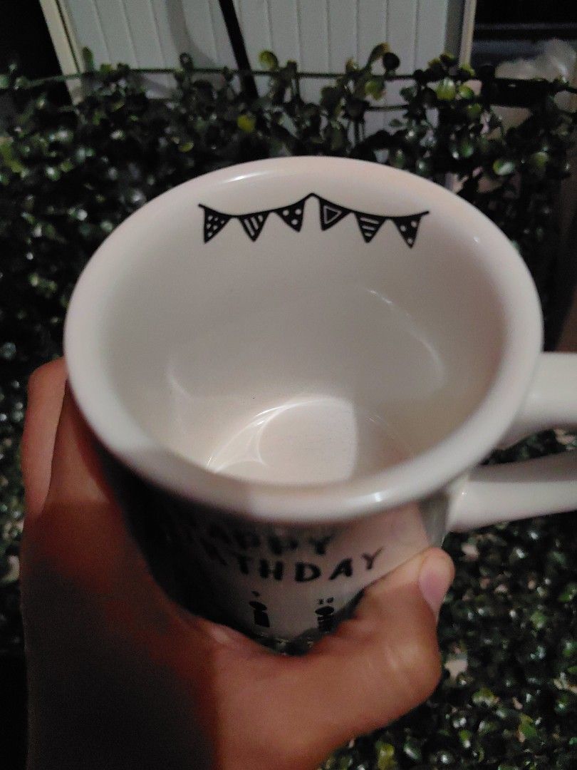 Happy birthday mug (Category: Coffee & Tea Tableware) located in Calamba. Submitted by princesspauliney. (Listing ID 1461924585, Image 3). Description: 199 only Shoppee check out.