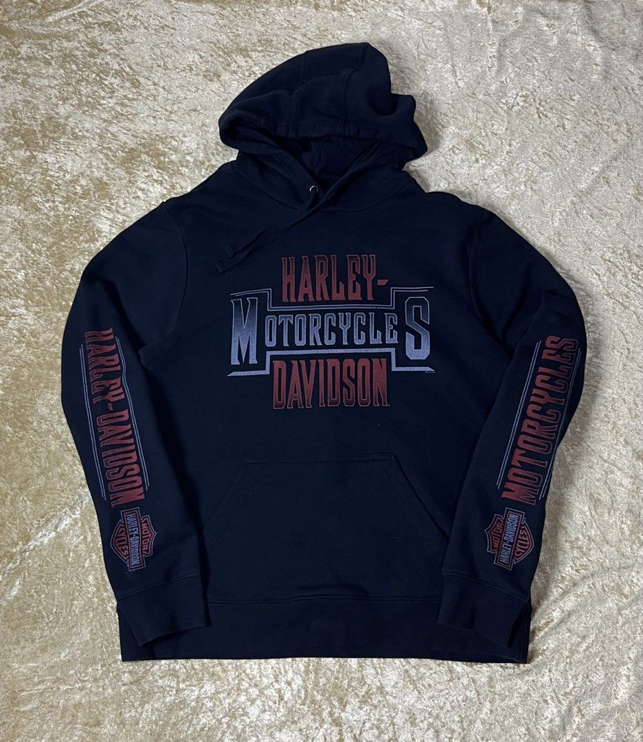 Harley Davidson Lulea Sweden hoodie (Category: Hoodies) located in Iloilo. Submitted by alwen_thrifting (Listing ID 1462004693, Image 1). Description: Excellent Condition Color Rate: 9.5/10 22x28 can fit medium to large .