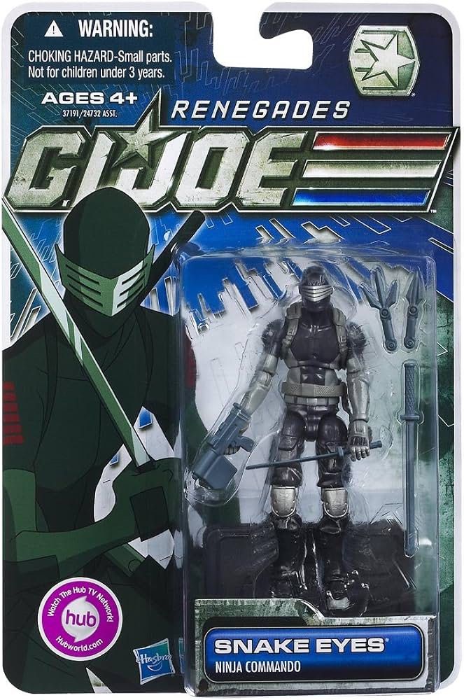 Hasbro GI JOE- Snake Eyes NINJA COMMANDO 3.75 （分類：手辦雕像）位於 Hong Kong。 由 photo_toystash 提交（商品編號 1461866342，圖片 1）。簡介： What you see is what you get 。