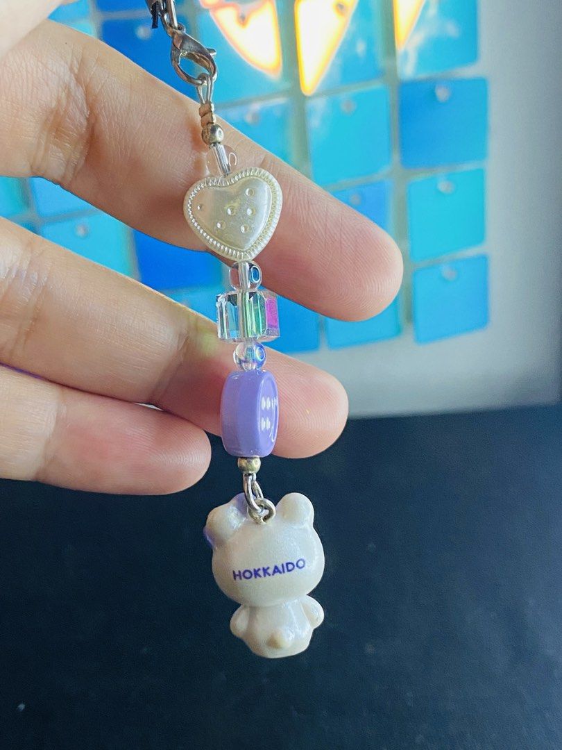 Hello kitty (Hokkaido) polar bear phone strap (Category: Character Goods) located in Manila. Submitted by kawaii_omocha_est2020 (Listing ID 1461994866, Image 3). Description: ✅ Mine Now, Pay Now ✅ Please check all photos for complete details. ✅ Please manage your expectations, most items are preloved and not for those who are sensitive about condition. ✅ Actual color may vary due to lighting conditions. ✅ Due to limited reply quota, I will only e