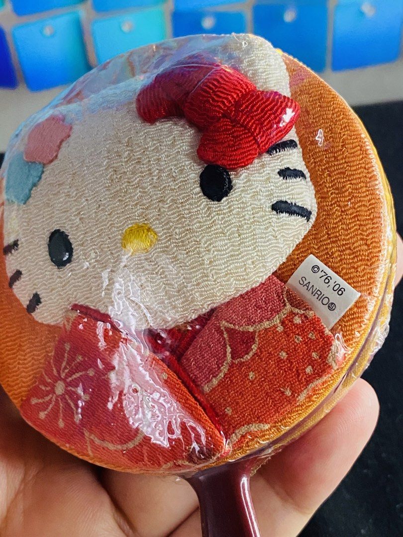 Hello Kitty Japanese Pattern Hand Mirror (Red Kitty) (Category: Makeup) located in Manila. Submitted by kawaii_omocha_est2020 (Listing ID 1461990835, Image 2). Description: ✅ Mine Now, Pay Now ✅ Please check all photos for complete details. ✅ Please manage your expectations, most items are preloved and not for those who are sensitive about condition. ✅ Actual color may vary due to lighting conditions. ✅ Due to limited reply quota, I will only ent