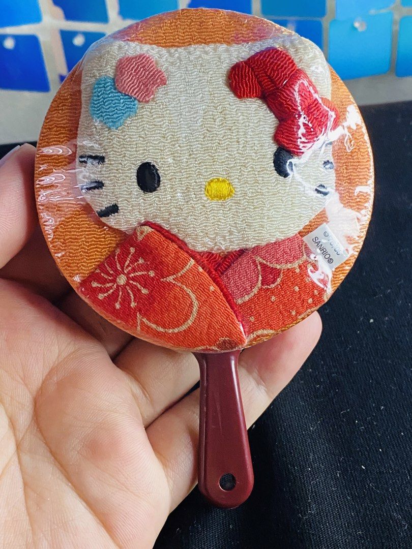 Hello Kitty Japanese Pattern Hand Mirror (Red Kitty) (Category: Makeup) located in Manila. Submitted by kawaii_omocha_est2020 (Listing ID 1461990835, Image 1). Description: ✅ Mine Now, Pay Now ✅ Please check all photos for complete details. ✅ Please manage your expectations, most items are preloved and not for those who are sensitive about condition. ✅ Actual color may vary due to lighting conditions. ✅ Due to limited reply quota, I will only ent