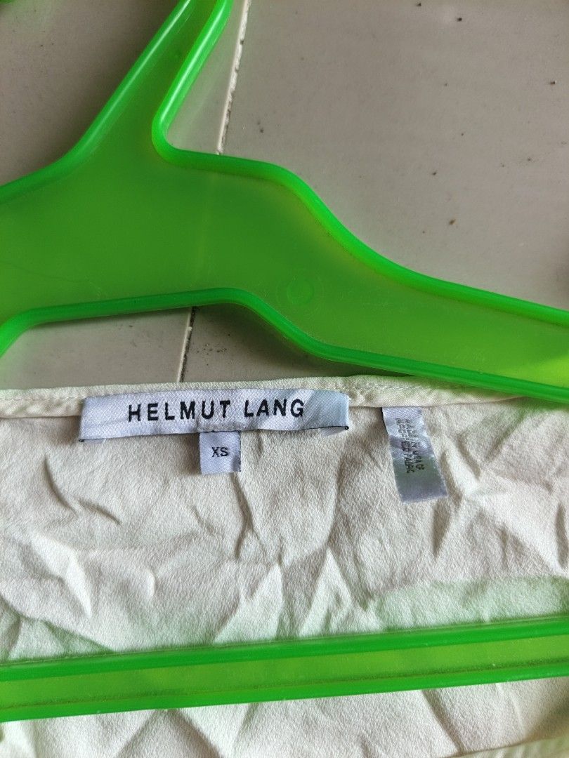 Helmut Lang Usa (Category: Blouses) located in Nasipit. Submitted by zaynzdrip (Listing ID 1461866551, Image 3). Description: hook up!.