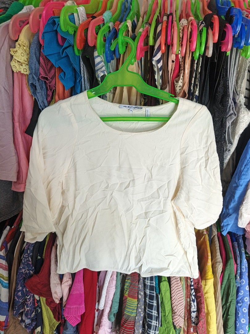 Helmut Lang Usa (Category: Blouses) located in Nasipit. Submitted by zaynzdrip (Listing ID 1461866551, Image 1). Description: hook up!.