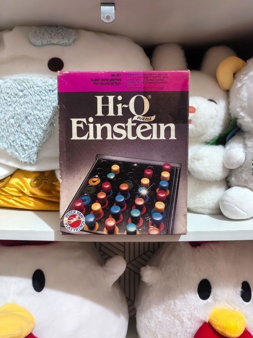 Hi-Q Einstein Puzzle Game (Category: Board Games & Puzzles) located in San Jose del Monte. Submitted by chimkenugets (Listing ID 1462014526, Image 2). Description: .