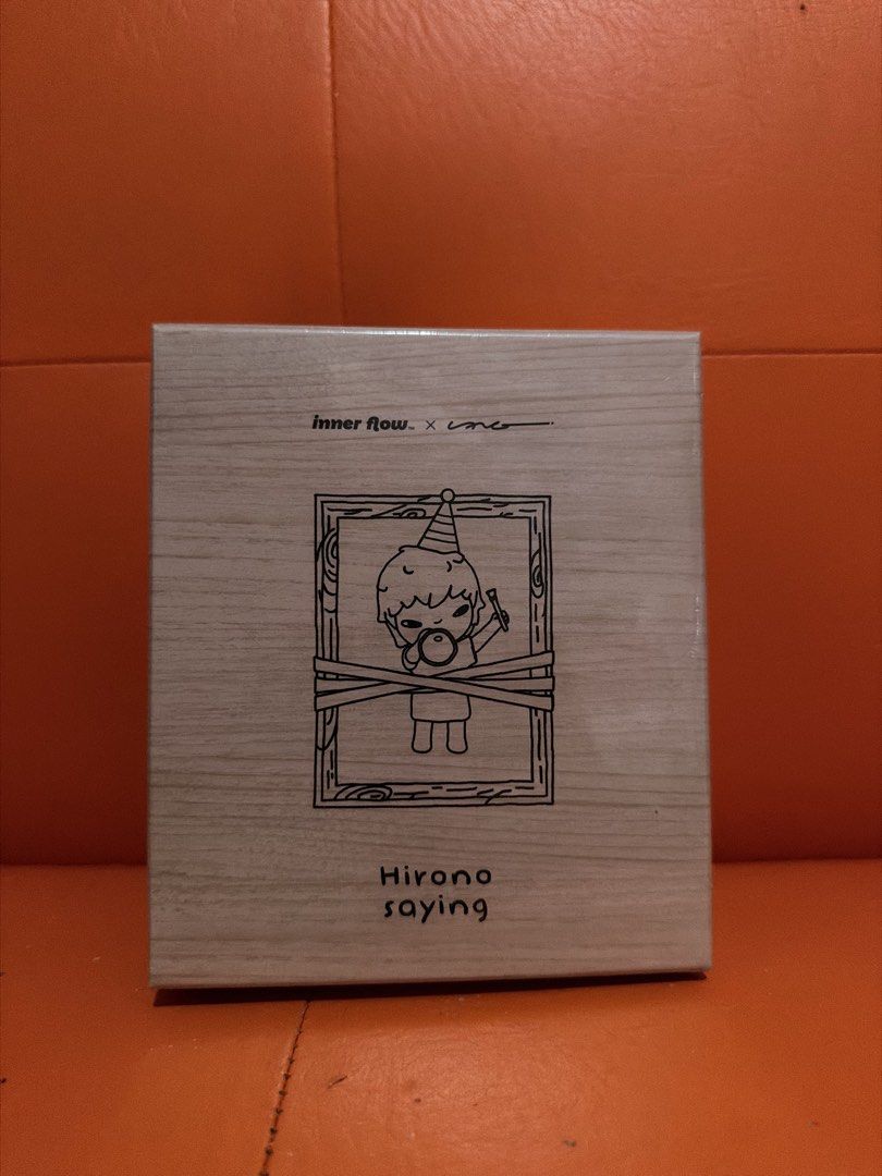 Hirono Saying (Category: Designer & Blind Box Toys) located in Makati City. Submitted by declutter_master (Listing ID 1461804668, Image 1). Description: Sealed .