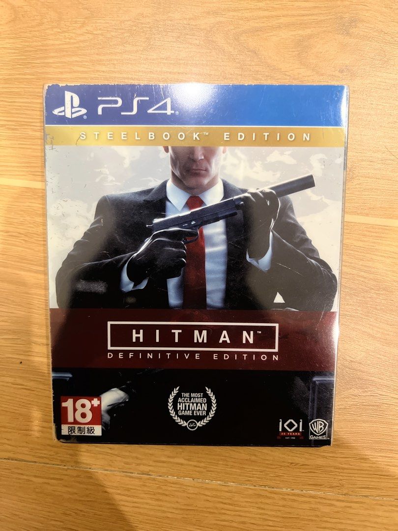Hitman Definitive Edition Steelbook PS4 Game (Category: PlayStation) located in Digos. Submitted by nasosaaa (Listing ID 1461978005, Image 1). Description: - Hitman Definitive Edition Steelbook for PS4 - Includes all Season One missions and locations - All contracts and challenges included - Every piece of DLC ever released - Full access to bonus missions and Patient Zero campaign - The complete, award-winning Hitman experience.