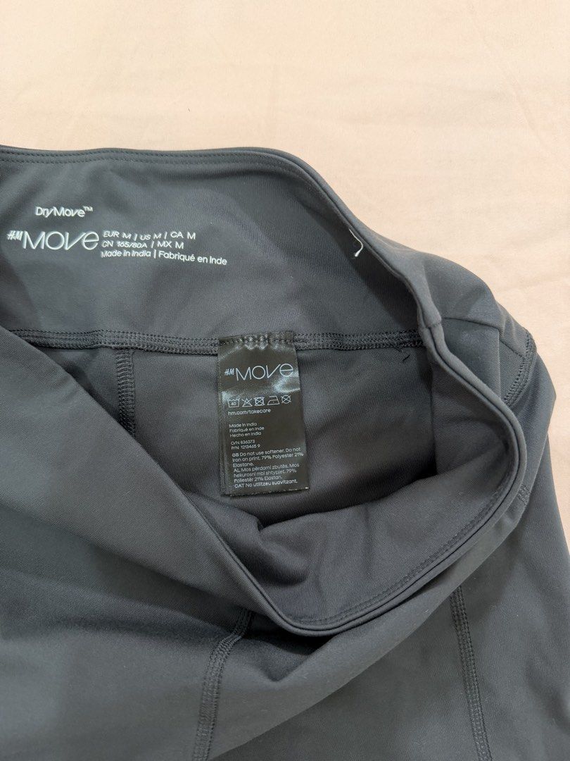 H&M Move Dry-Move Shorts Size M (Category: Shorts) located in Tuguegarao City. Submitted by joysmithznjo (Listing ID 1461941316, Image 3). Description: - Dark grey H&M Move shorts - Features Dry-Move technology for comfort - Convenient pockets on both sides - Perfect for workouts or everyday casual wear - Size: Medium.