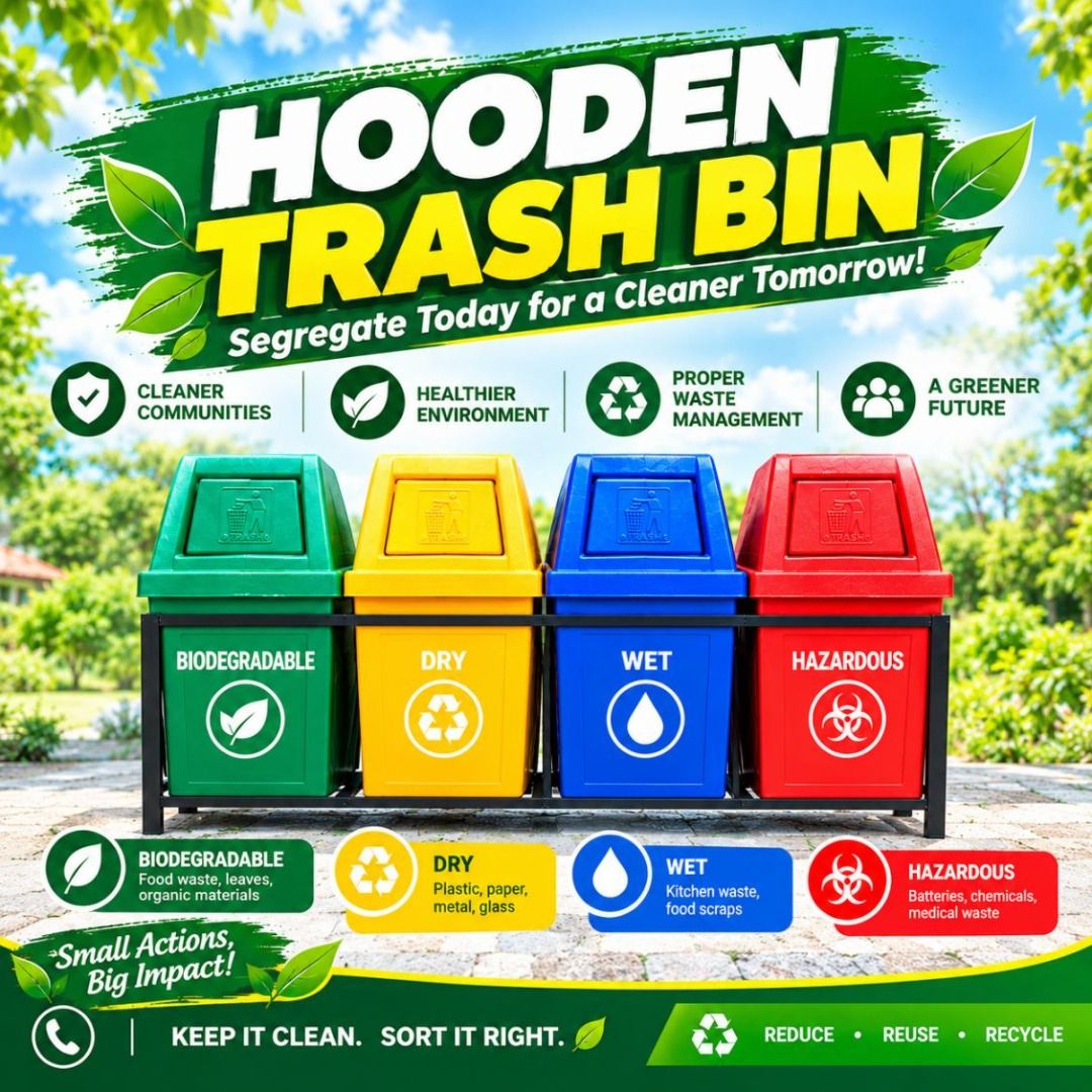 hooded trash bin (Category: Waste Bins & Bags) located in Quezon City. Submitted by irishbayaban20 (Listing ID 1461840800, Image 1). Description: ✅ Guaranteed lowest price ✅ Quality products ✅ 100% LEGIT TRUSTED SUPPLIER! ✅ With Complete Legal Documents ✅ BIR Registered We Supply All Kinds Of PPE Supplies, Raincoat, Hard Hat, Cooler Box, Plastic Trash Bin, Road Barriers, Kayak Boats, Crystal Kayak, Traffic Cone, T-Bollards & All Kinds Of Safety S