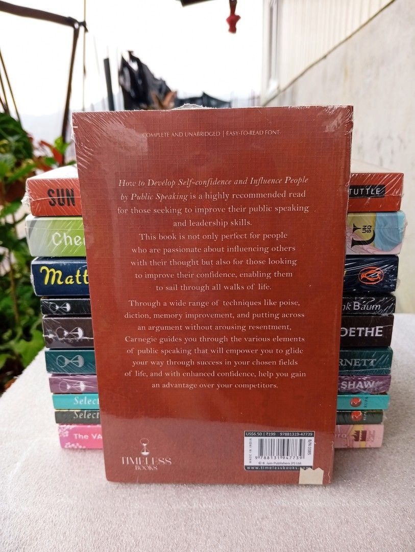 How to Develop Self-Confidence and Influence People by Dale Carnegie (Category: Storybooks) located in La Trinidad. Submitted by cla.rissa317 (Listing ID 1461836132, Image 3). Description: 🌻❣️AVAILABLE❣️🤗🌿 Authentic Books Brand New Location: Benguet Kindly message me for more inquiries and for your orders, thank you. I'll send more photos upon request☺️ For Dropping (COP/GCash) 🍂Malcolm Square, Baguio 🍂Km5, Pico, La Trinidad ‼️No to rush dro