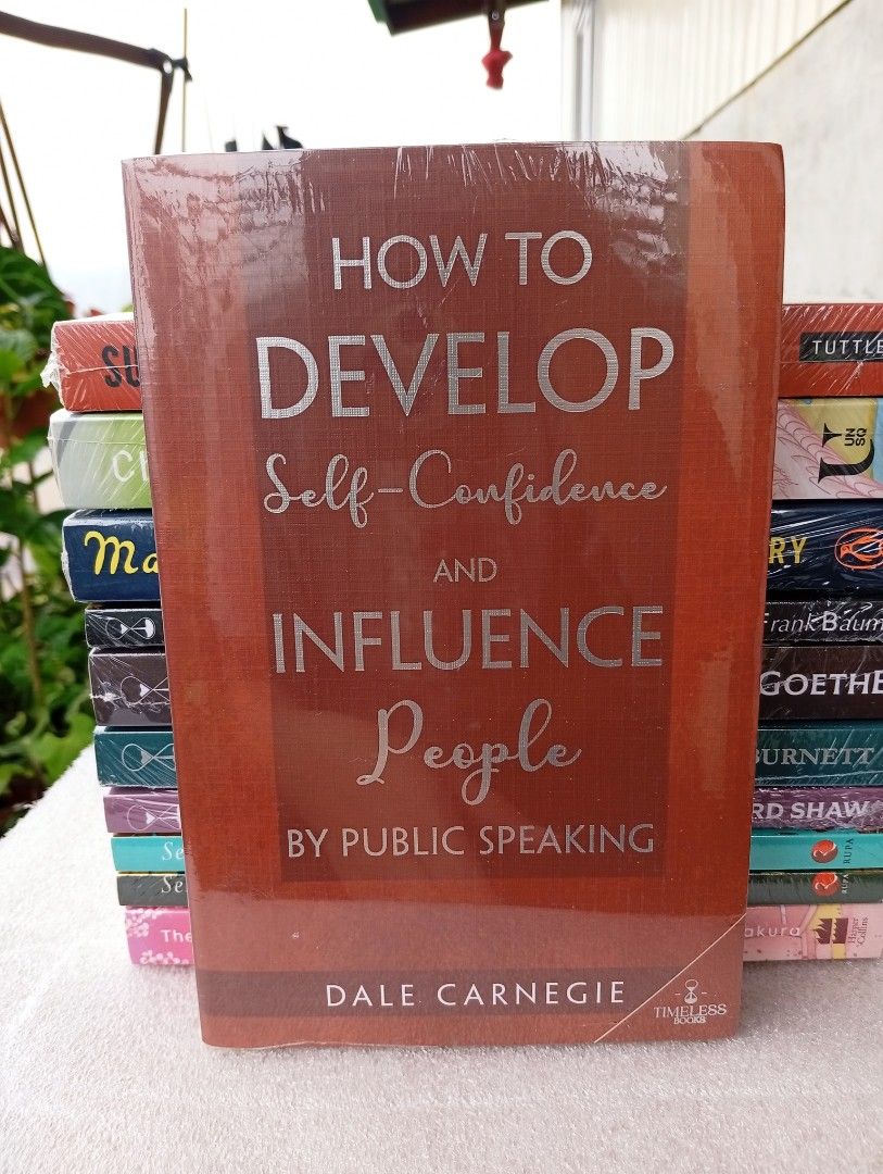 How to Develop Self-Confidence and Influence People by Dale Carnegie (Category: Storybooks) located in La Trinidad. Submitted by cla.rissa317 (Listing ID 1461836132, Image 2). Description: 🌻❣️AVAILABLE❣️🤗🌿 Authentic Books Brand New Location: Benguet Kindly message me for more inquiries and for your orders, thank you. I'll send more photos upon request☺️ For Dropping (COP/GCash) 🍂Malcolm Square, Baguio 🍂Km5, Pico, La Trinidad ‼️No to rush dro