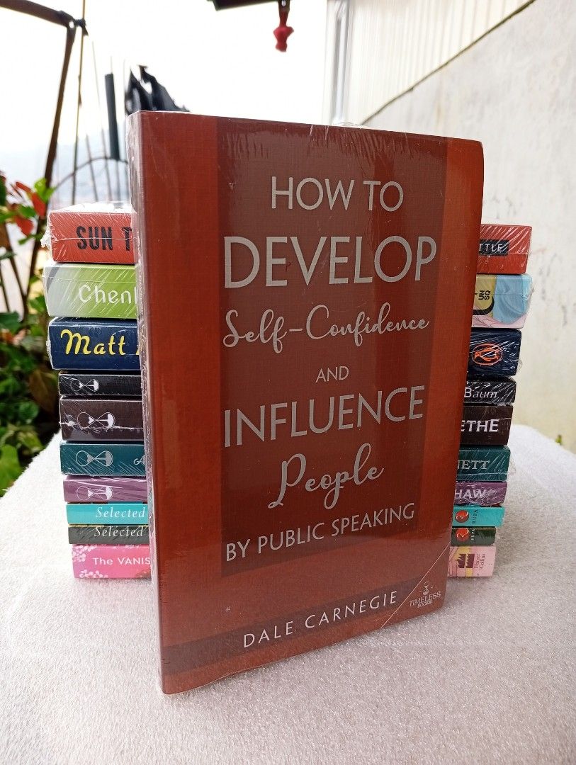 How to Develop Self-Confidence and Influence People by Dale Carnegie (Category: Storybooks) located in La Trinidad. Submitted by cla.rissa317 (Listing ID 1461836132, Image 1). Description: 🌻❣️AVAILABLE❣️🤗🌿 Authentic Books Brand New Location: Benguet Kindly message me for more inquiries and for your orders, thank you. I'll send more photos upon request☺️ For Dropping (COP/GCash) 🍂Malcolm Square, Baguio 🍂Km5, Pico, La Trinidad ‼️No to rush dro