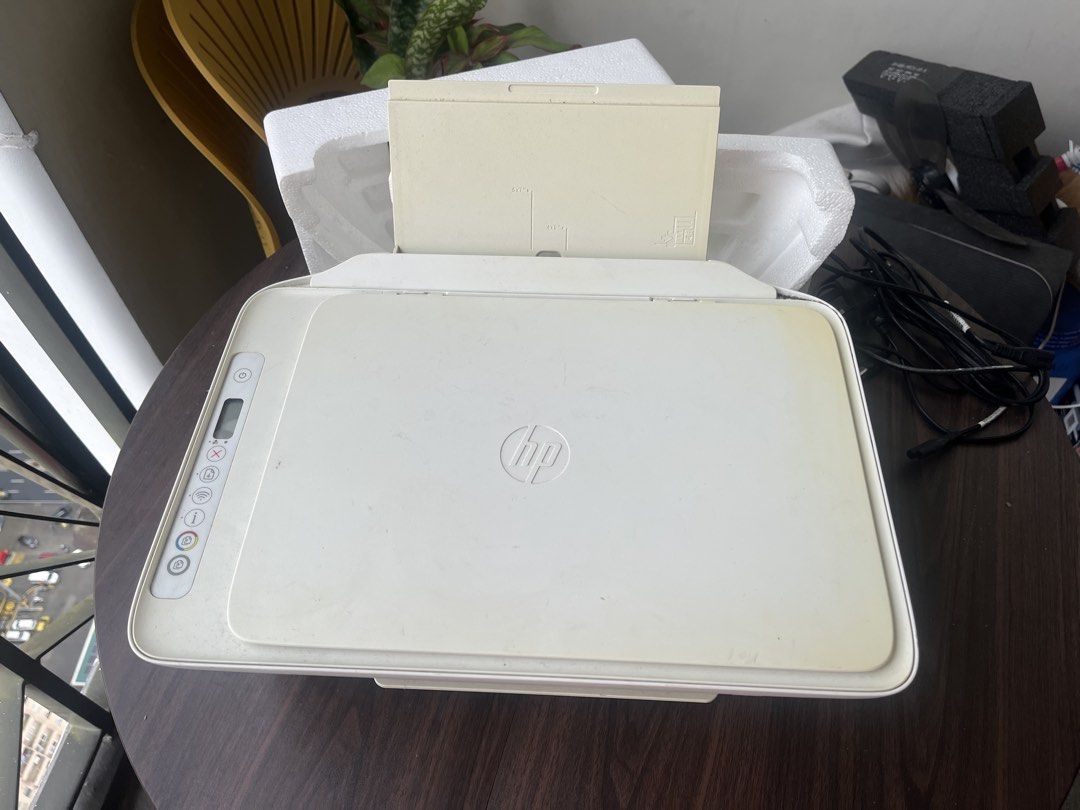 HP Deskjet 2710 Printer, Scanner, Copier (Wifi-Ready) Read RFS (Category: Printers, Scanners & Copiers) located in Manila. Submitted by bravemerida (Listing ID 1461857253, Image 1). Description: SOLD AS IS. This item was used 3 years ago to print waybills and was stored after. This has no ink and has feeder issues and will need a new set of ink cartridges to check for printing capacity. It will also likely need repair or troubleshooting. Complete