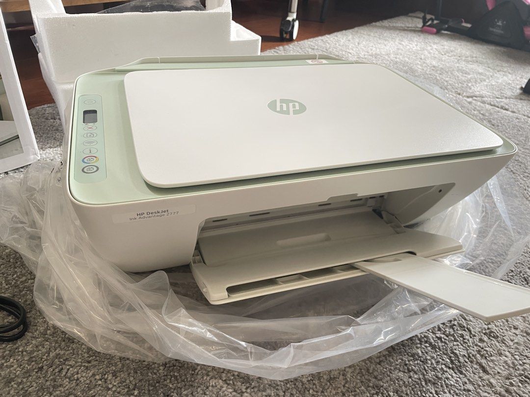 HP DeskJet Ink Advantage 2777 Printer - All-in-One (Category: Printers, Scanners & Copiers) located in Santa Rosa. Submitted by b2cpwpgkcz (Listing ID 1461826098, Image 2). Description: - HP DeskJet Ink Advantage 2777 All-in-One Printer - Functions: Print, Scan, Copy - Includes: Original cables, setup guides, and original box - Ideal for: Home or office use - Condition: Ready to set up and print (Reason for selling : nag upgrade nang printer) Mee