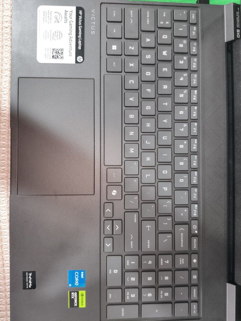Hp Victus 15 4050 + Llano Cooler (Category: Laptops & Notebooks) located in Manila. Submitted by kevs.sell (Listing ID 1461965945, Image 3). Description: FOR SALE - HP Victus 15 + LLANO V12 Cooler Bundle HP Victus 15 · Original price:P67,000 · 144Hz Display · RTX 4050 ·16GB RAM ·512GB SSD : Complete original charger & cables Cooler: :LLANO V12 - no lighting version Condition: 'Both only 3 months old • Barely used · Well-maintained : Complete orig