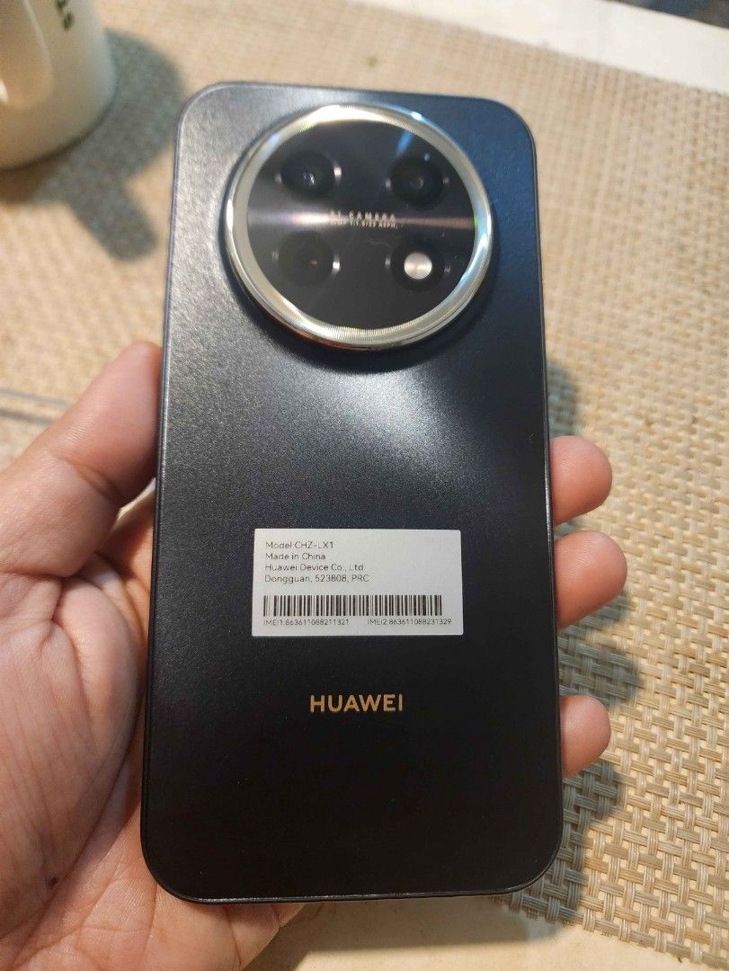Huawei Nova 15 Max (Category: Huawei) located in Quezon City. Submitted by eds08 (Listing ID 1461861524, Image 2). Description: FOR SALE!! 8,500 mAh Super Battery 6.84" Vivid OLED Screen Immersive Visual Experience Extra-Durable Body Drop-Resistant Design 2months used only. Used with care, no flaws and in complete set with box and unused accessories. .