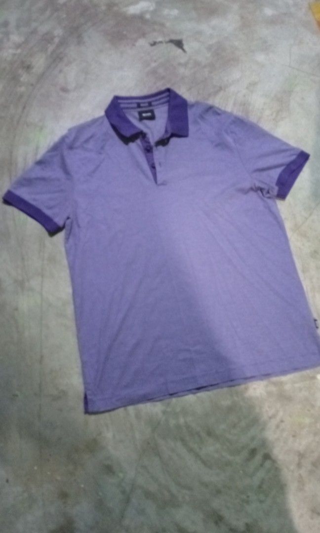 Hugo Boss Polo Shirt (Category: Luxury Apparel) located in Manila. Submitted by mojonarchives (Listing ID 1461829274, Image 2). Description: Hugo Boss Polo Shirt Size: Medium Dimes:W20xL28 Location Quezon city MOP Gcash 📬 MOD Jnt Express 🚀 Delivery Every Saturday 🙏❤️.
