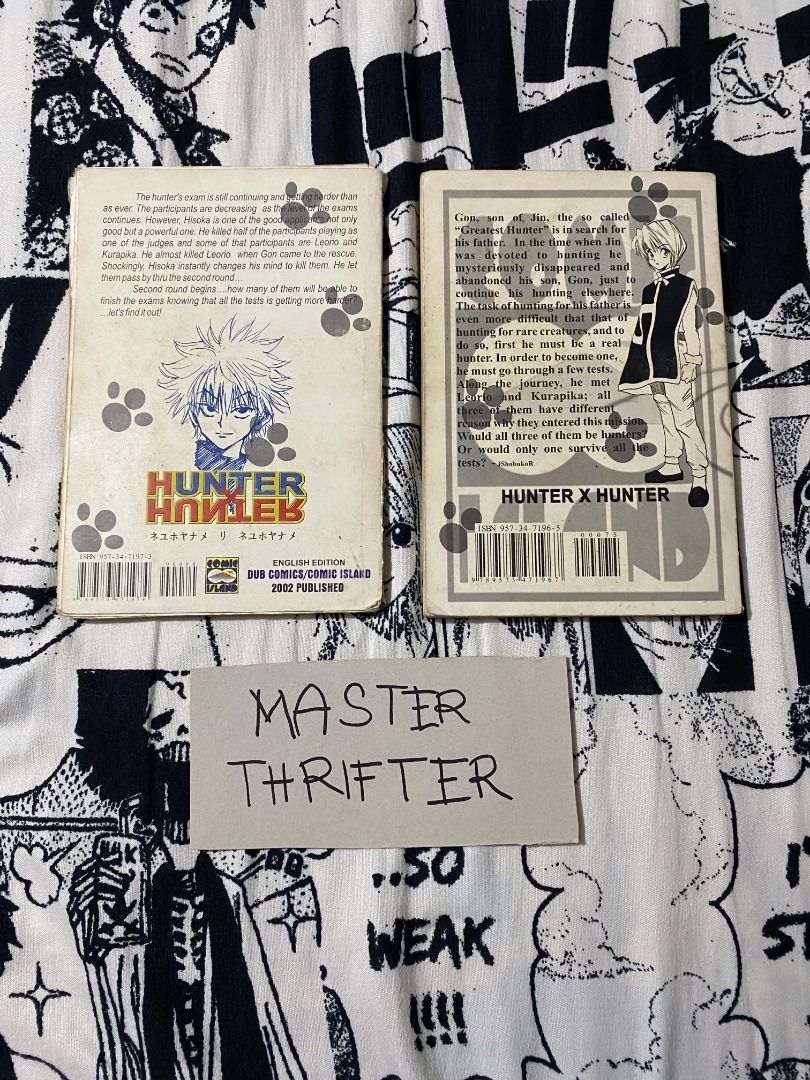 Hunter X Hunter (Category: Comics & Manga) located in Las Pinas. Submitted by masterthrifter7638574 (Listing ID 1461926468, Image 2). Description: 💵 Gcash / Cash 📍South Mall, Las Pinas City 📦Lalamove, Jnt and Pick-up.
