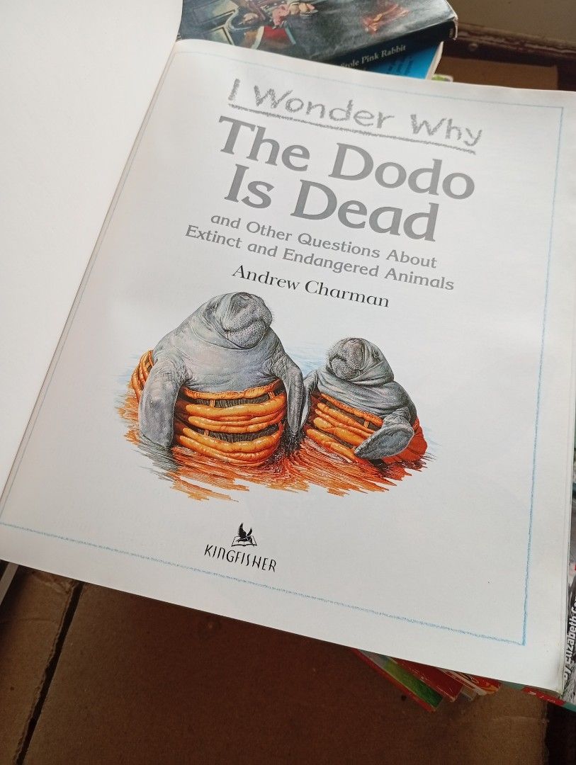 I Wonder Why The Dodo Is Dead Book (Category: Children's Books) located in La Trinidad. Submitted by cla.rissa317 (Listing ID 1461960558, Image 3). Description: 🌻❣️AVAILABLE❣️🤗🌿 Authentic Books Well Used, expect dents, creases, foxing, tanning...etc Location: Benguet Kindly message me for more inquiries and for your orders, thank you. I'll send more photos upon request☺️ For Dropping (COP/GCash) 🍂Malcolm Square, Baguio 🍂Km5, Pico, La Trinida