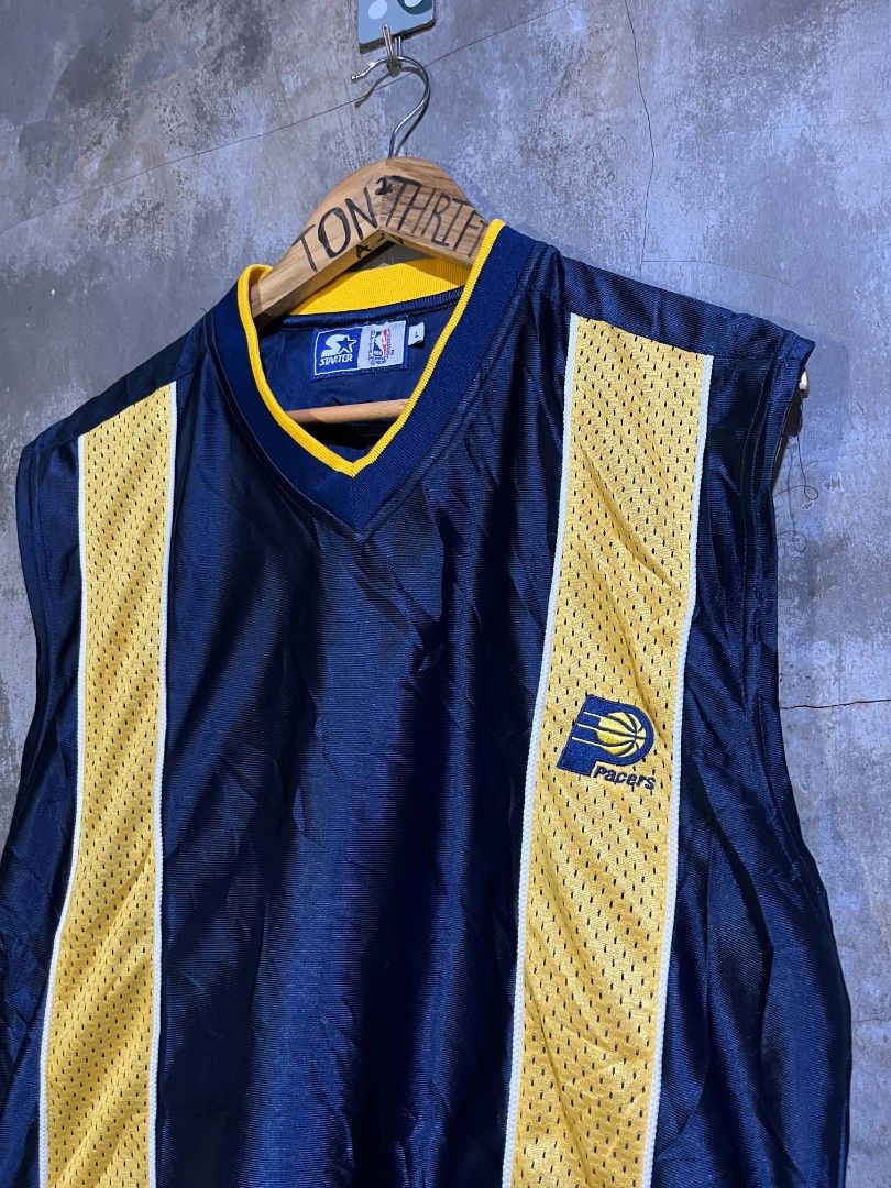 Indiana Pacers Starter Jersey (Category: Activewear) located in Andop. Submitted by tonthrift_st (Listing ID 1461953846, Image 2). Description: Indiana Pacers Starter Jersey Excellent condition Size L on tag Dimes W20.5 L28 No issue / flaws 🏷️📥 📍Kapalong, Davao del Norte.