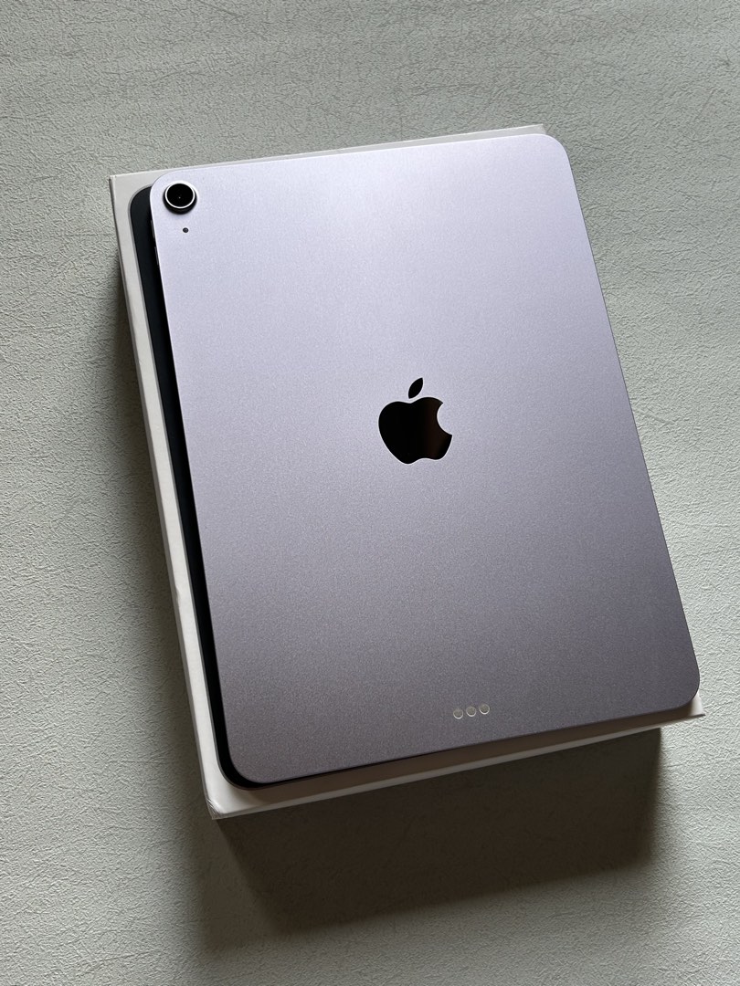 iPad Air M3 7th Gen 128GB Purple (Category: iPad) located in Quezon City. Submitted by apple__avenue (Listing ID 1461997301, Image 1). Description: Selling iPad Air 11-inch - M3 Chip - 128GB - Purple - Battery health 97% - Under warranty until December 2026 - Complete Box, Manuals, Cord, 20W Power adapter - Free case and installed with screen protector Meetups around QC, Manila, SM North, Fairview and nearby places Shipping via Lalamove and LBC C